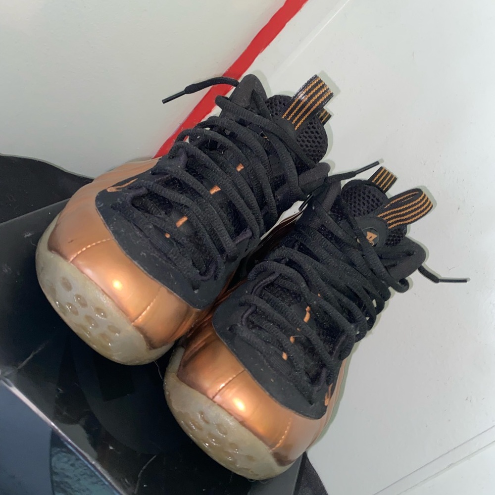 Nike foamposite “copper”